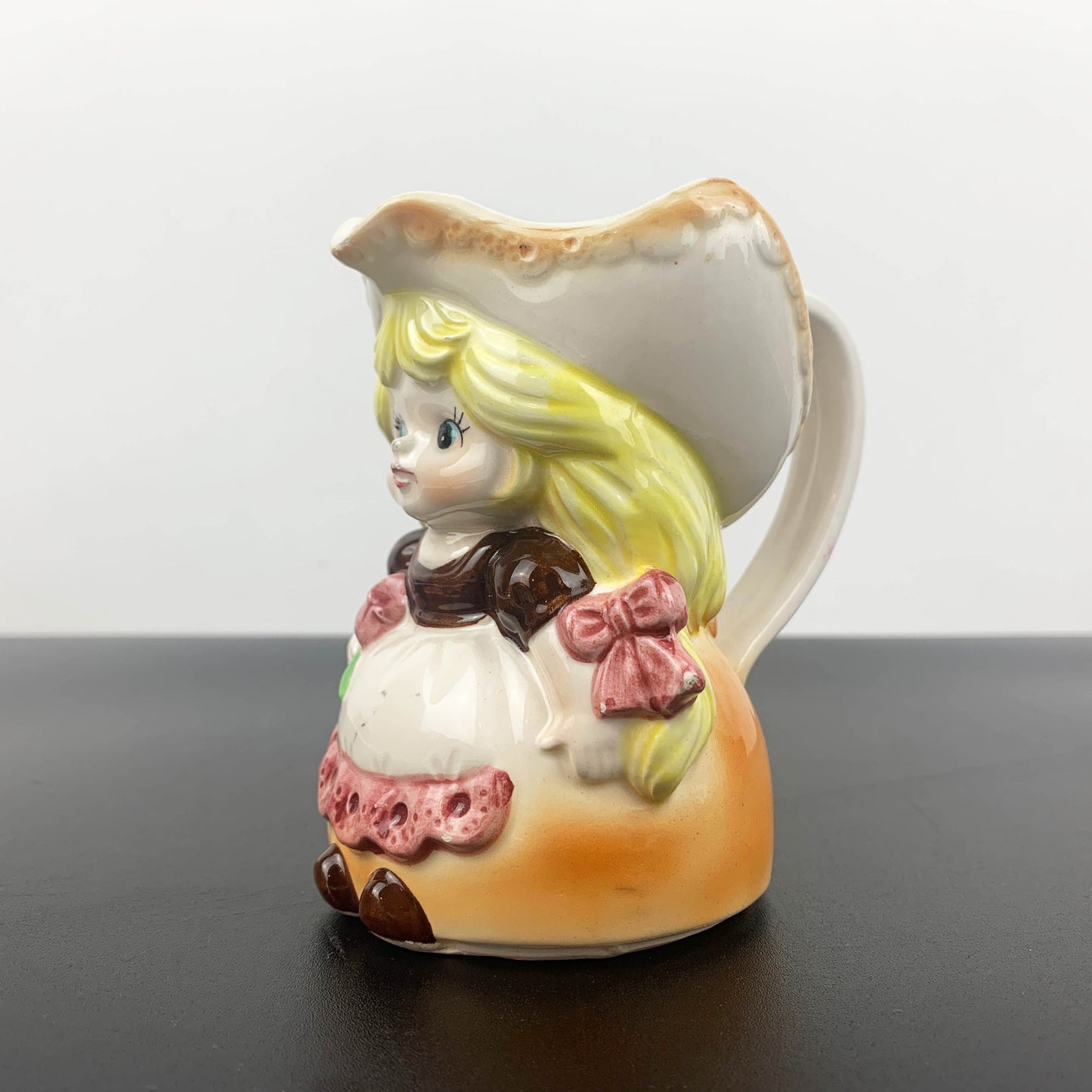 Miniature Dutch Girl Figural Jug