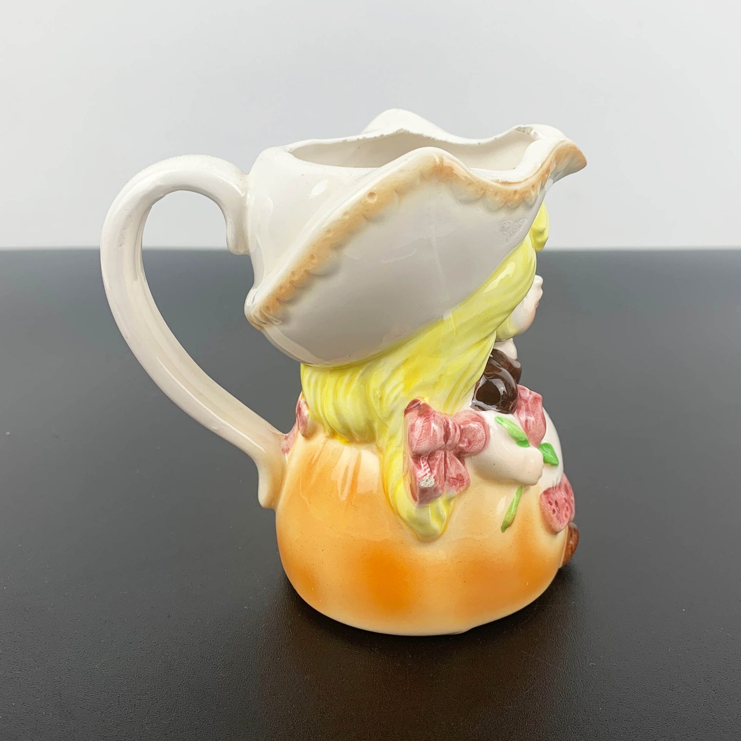 Miniature Dutch Girl Figural Jug