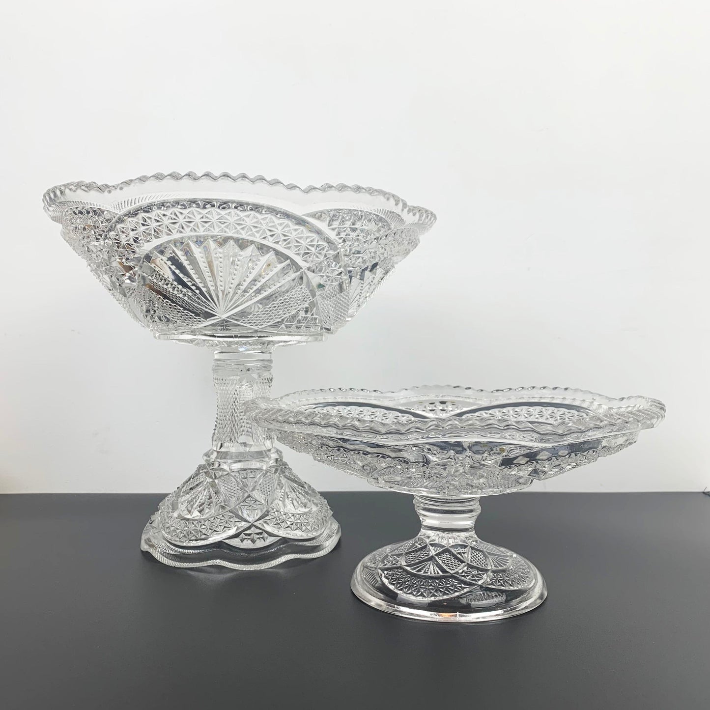 Early American 'Ada' Footed Bowls c.1898