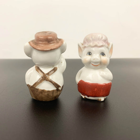 Pig Couple Salt and Pepper Shakers