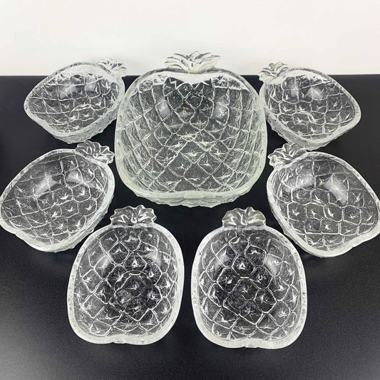 Pineapple Shaped Dessert Bowl Set