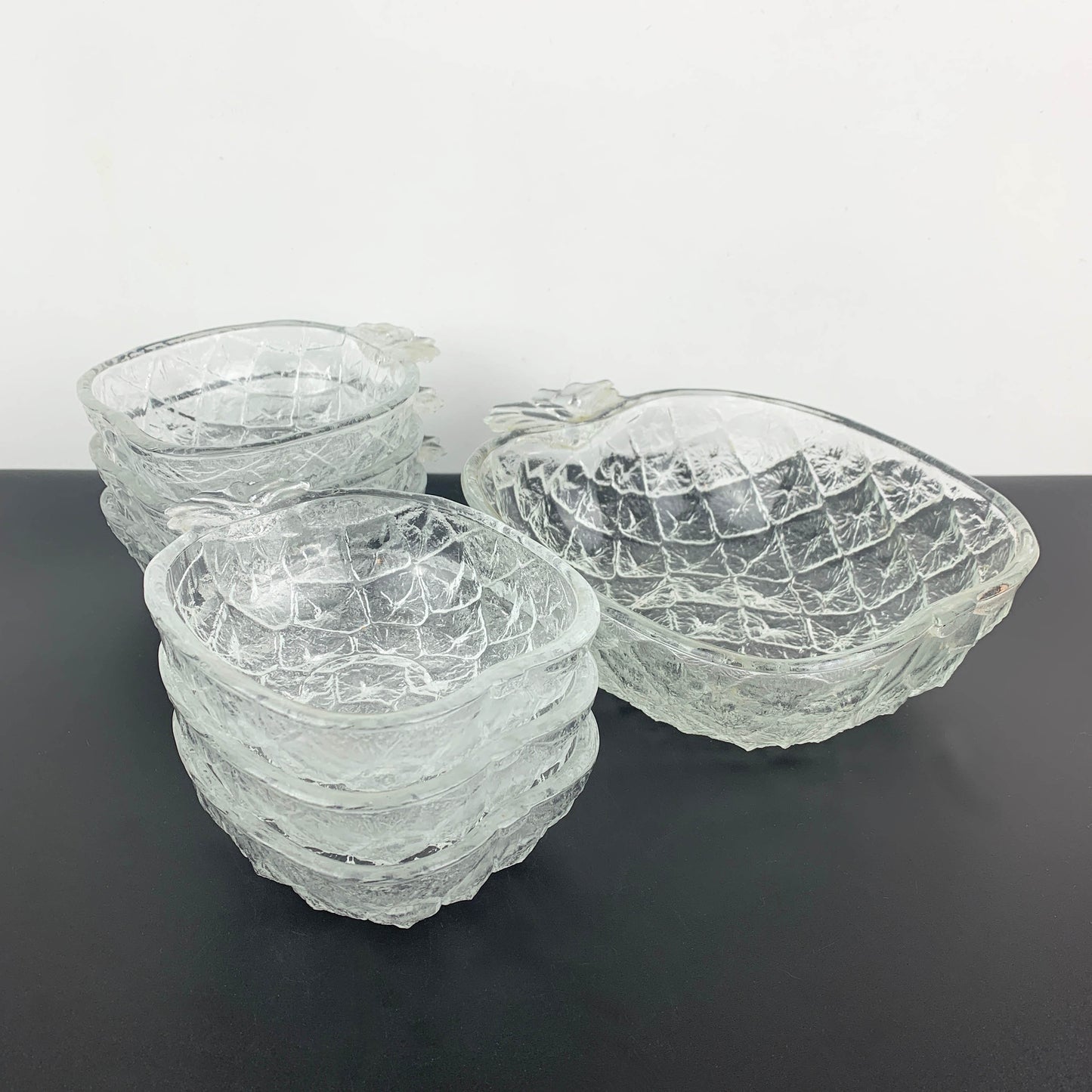Pineapple Shaped Dessert Bowl Set