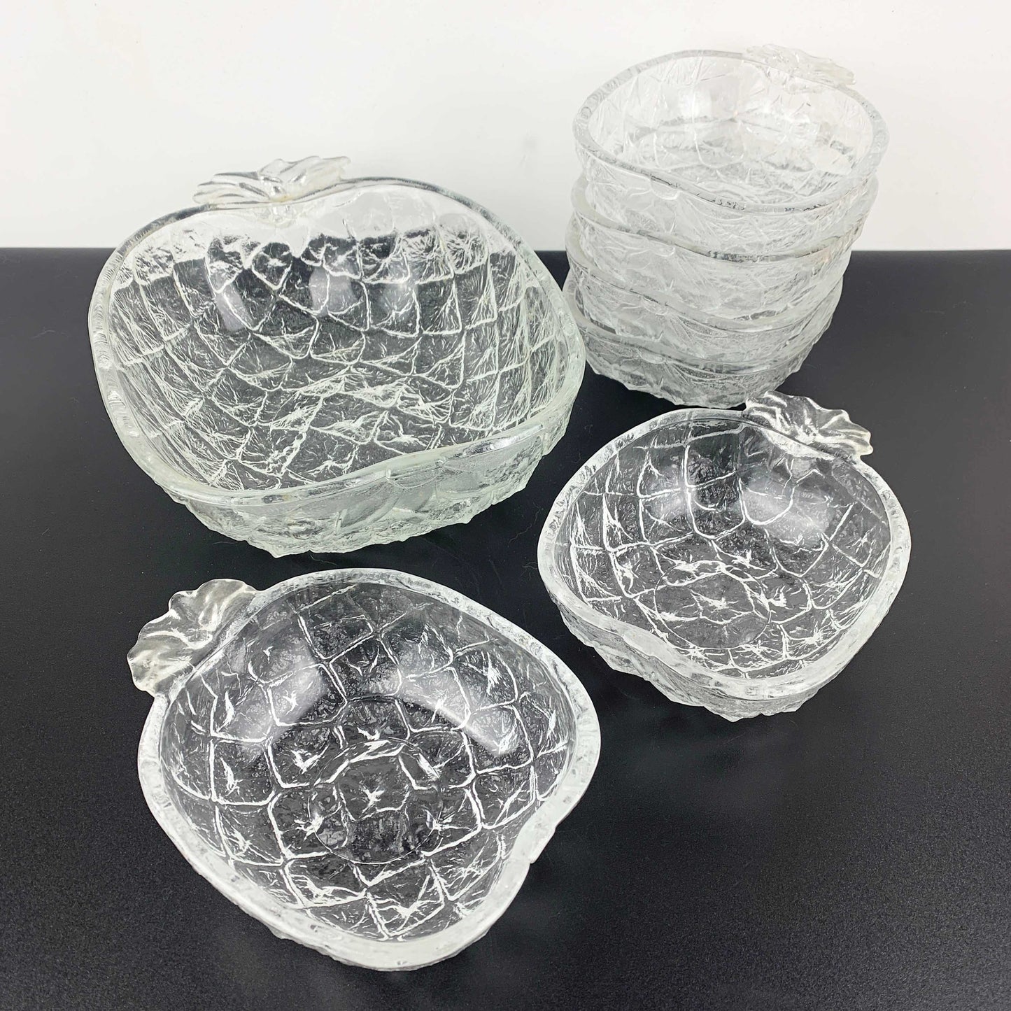 Pineapple Shaped Dessert Bowl Set