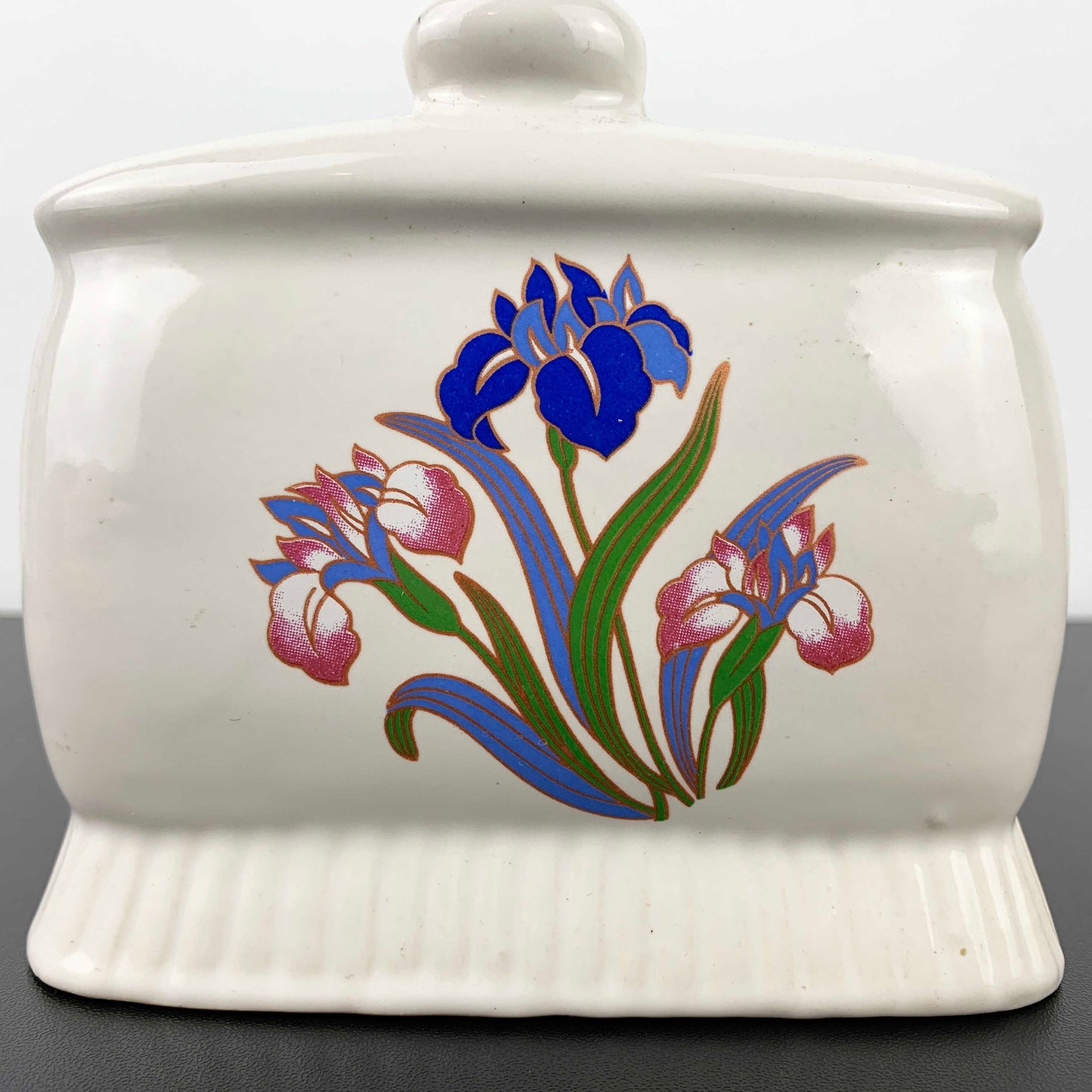 Iris Ceramic Napkin Holder