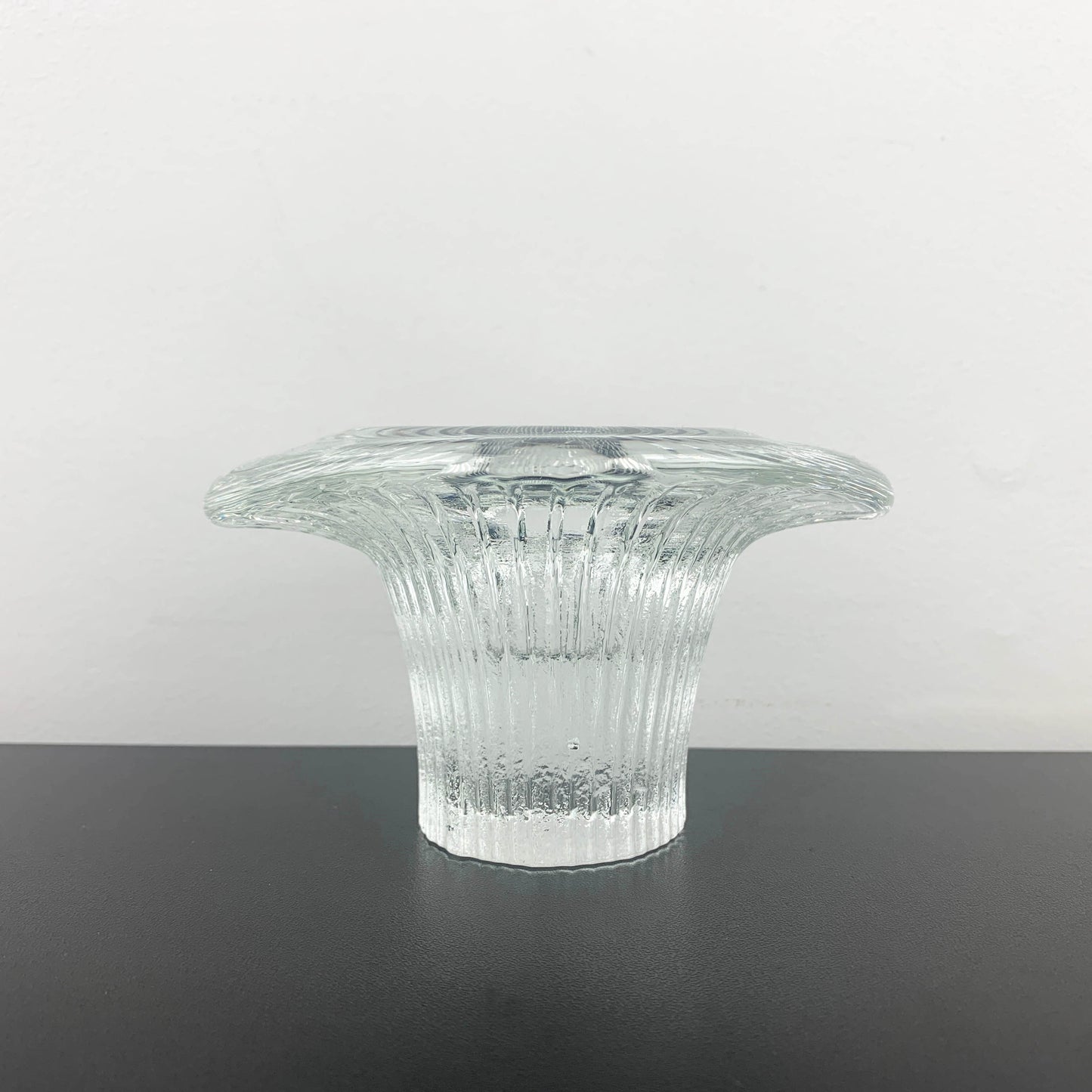 Pukeberg Sweden mushroom style candlestick holder
