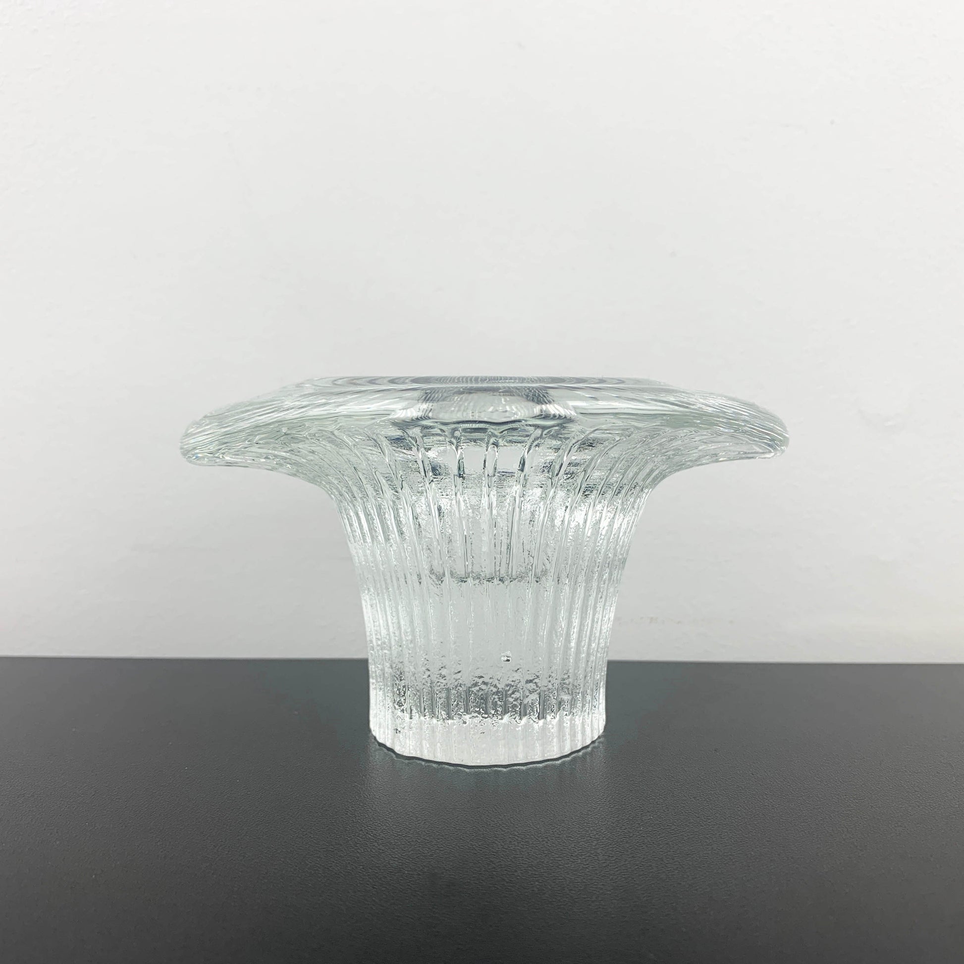 Pukeberg Sweden mushroom style candlestick holder