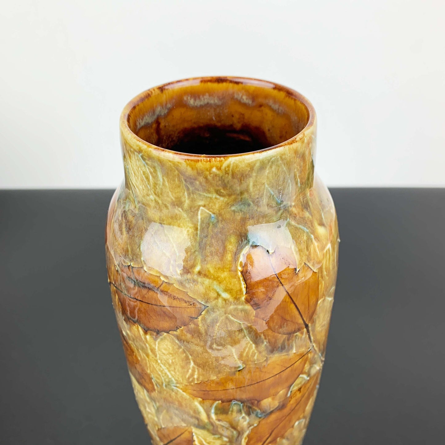 Royal Doulton Autumn Foliage Ware Vase 1920s