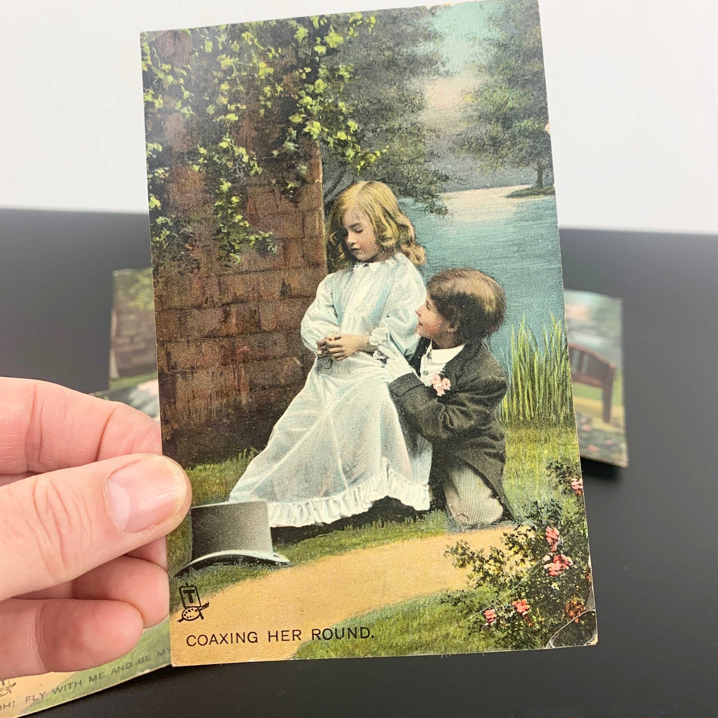 1908 Rapholette Postcard Collection 'Love's Young Dream'