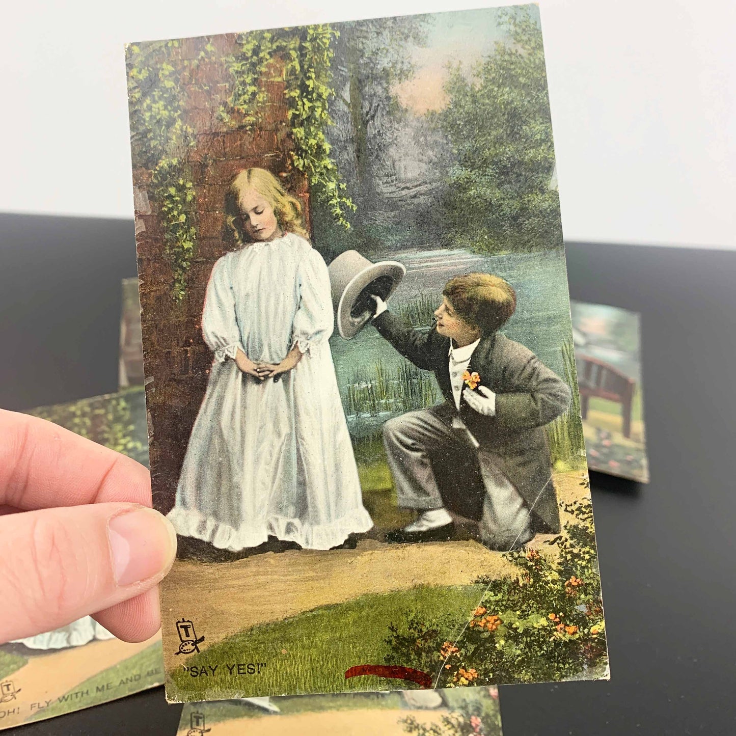 1908 Rapholette Postcard Collection 'Love's Young Dream'