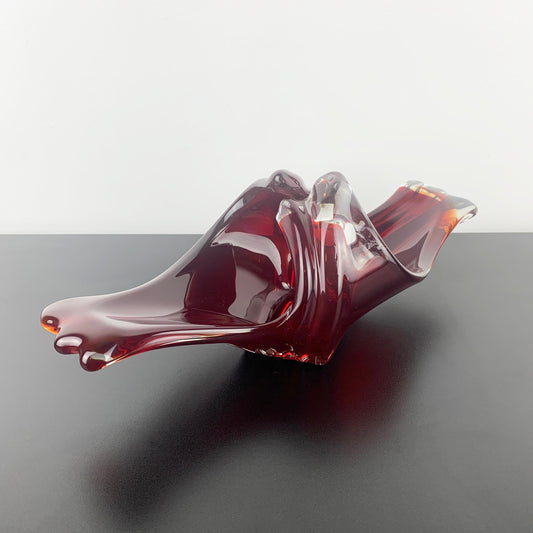 Koshida Japan Art Glass Centrepiece Bowl