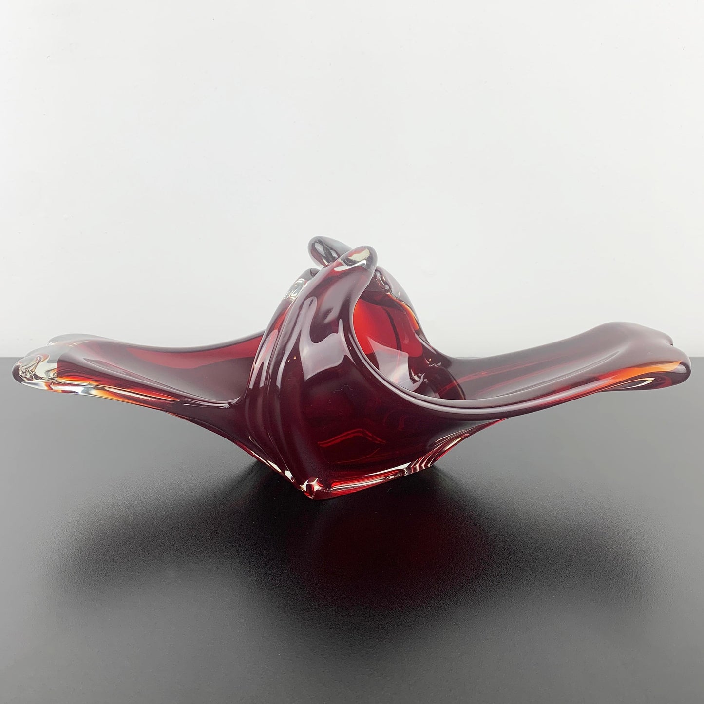 Koshida Japan Art Glass Centrepiece Bowl