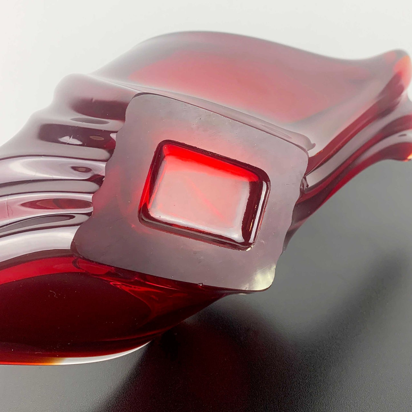 Koshida Japan Art Glass Centrepiece Bowl