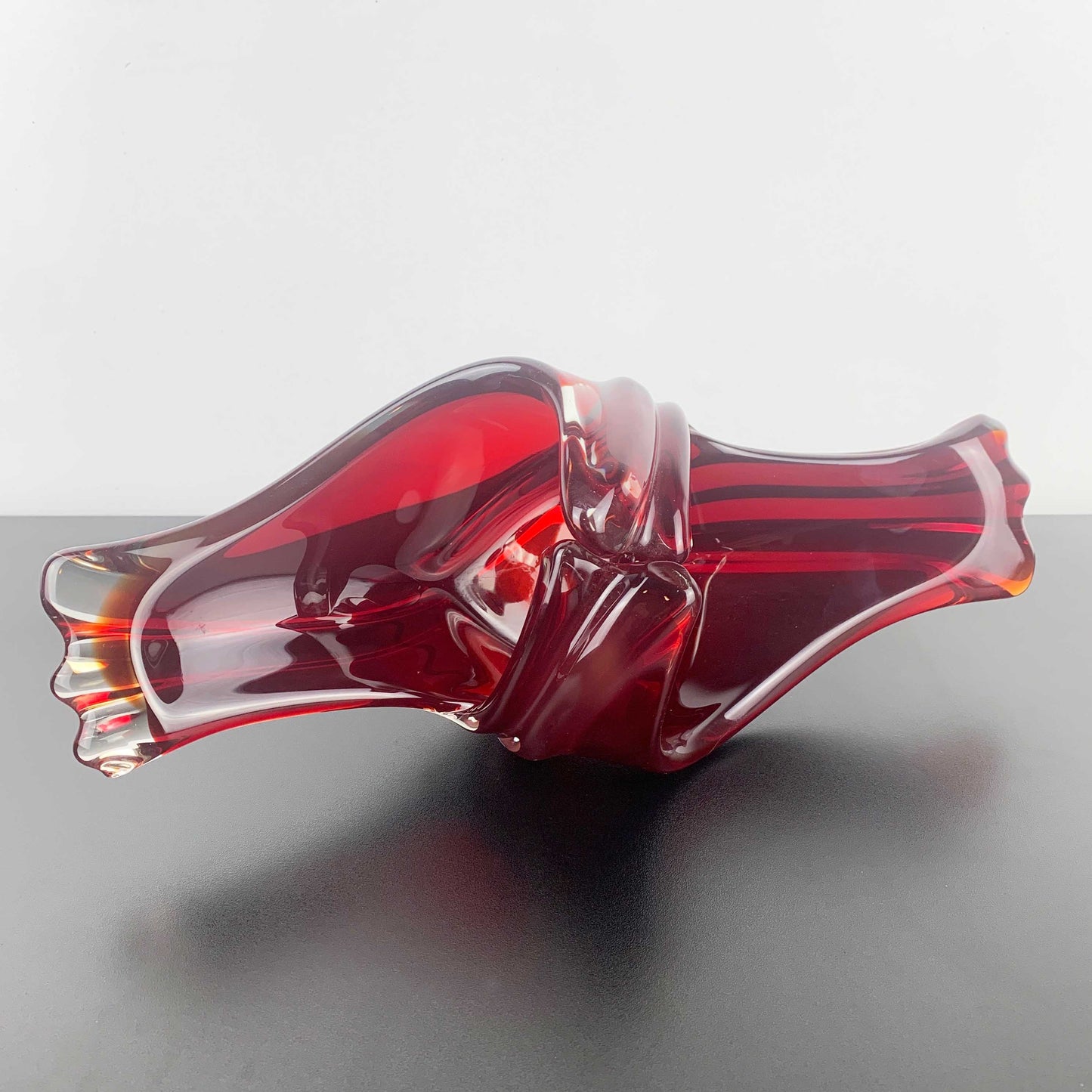 Koshida Japan Art Glass Centrepiece Bowl