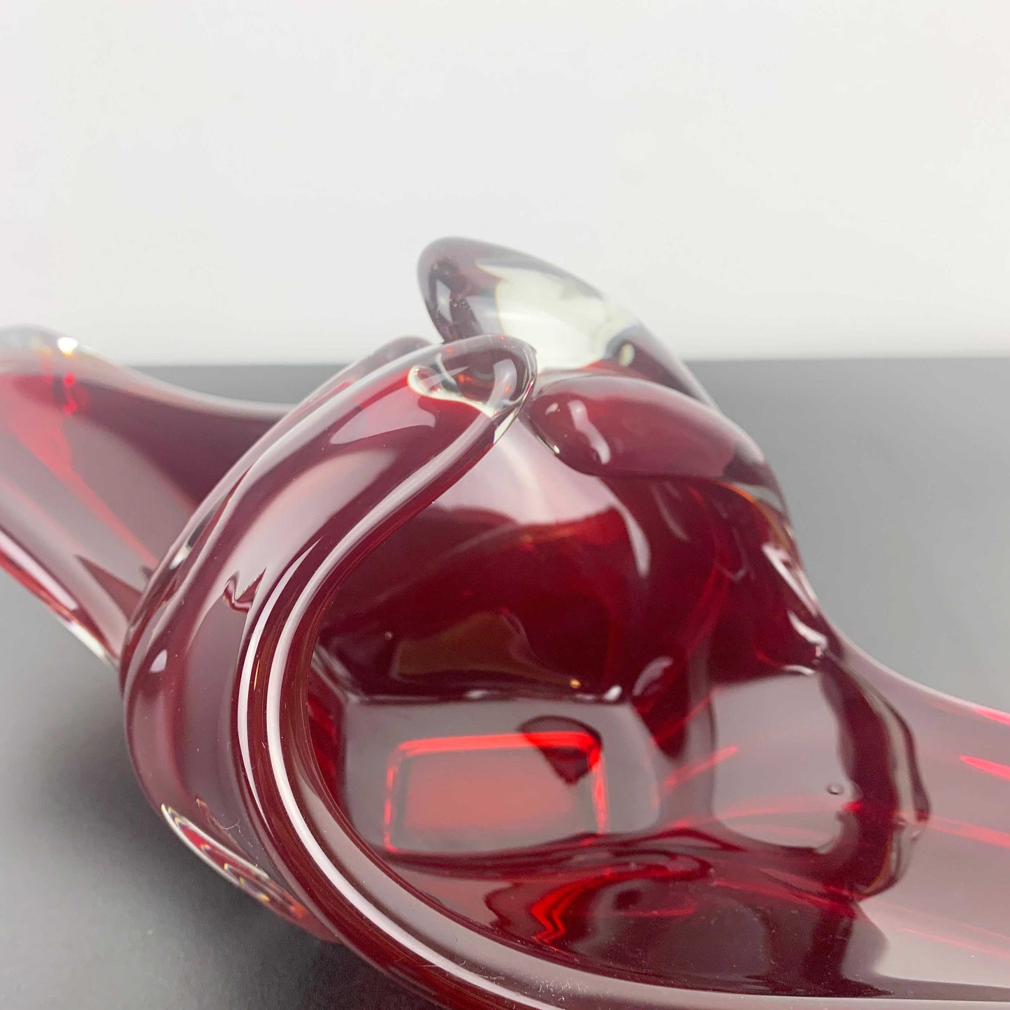 Koshida Japan Art Glass Centrepiece Bowl