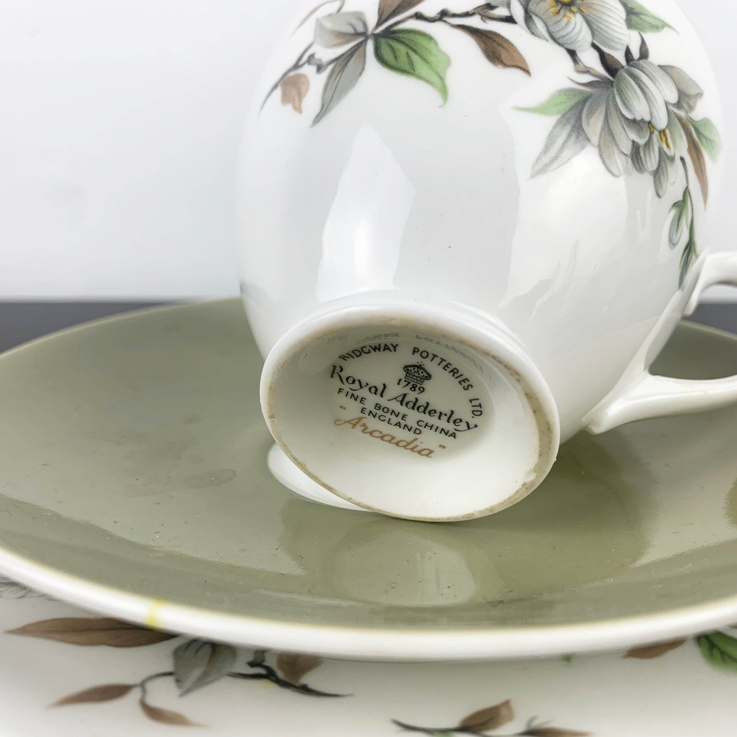 Ridgway Potteries Royal Adderley Arcadia Trio