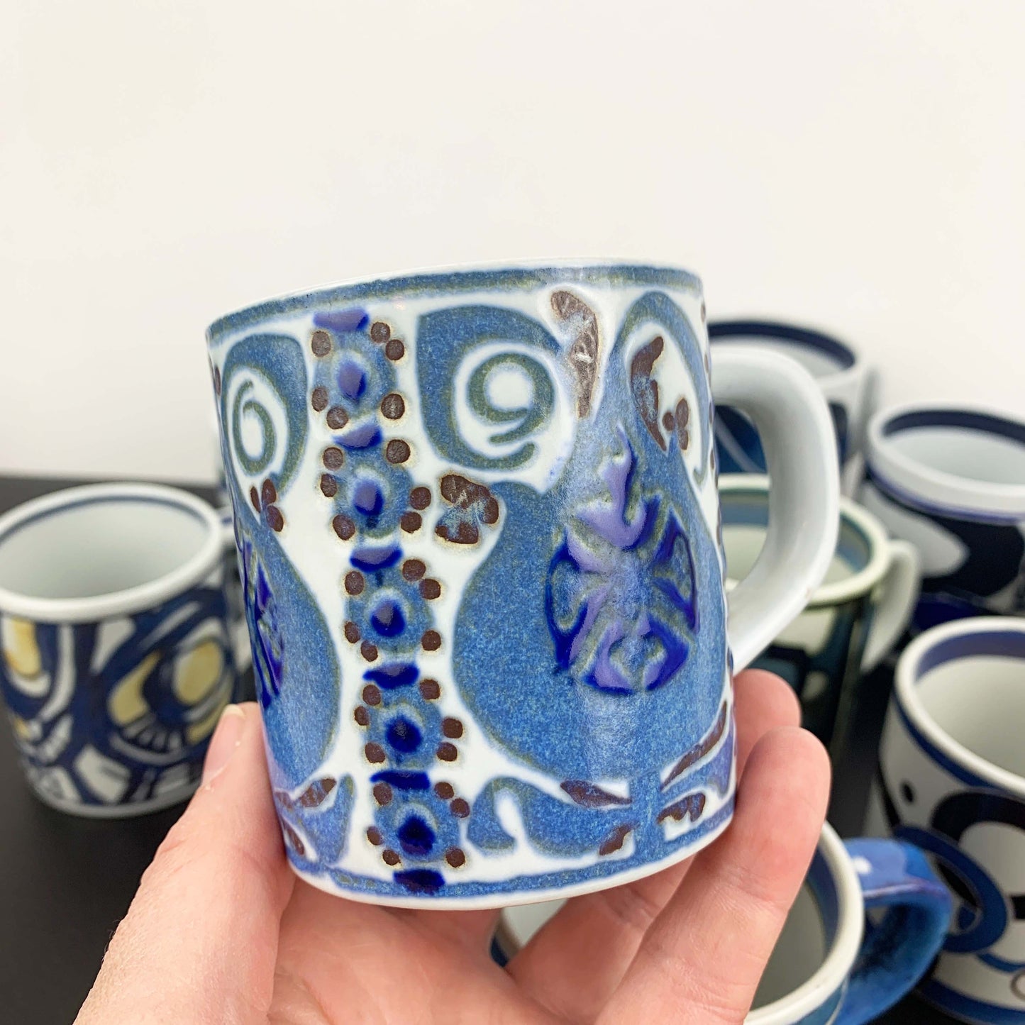 Royal Copenhagen Small Annual Year Mugs
