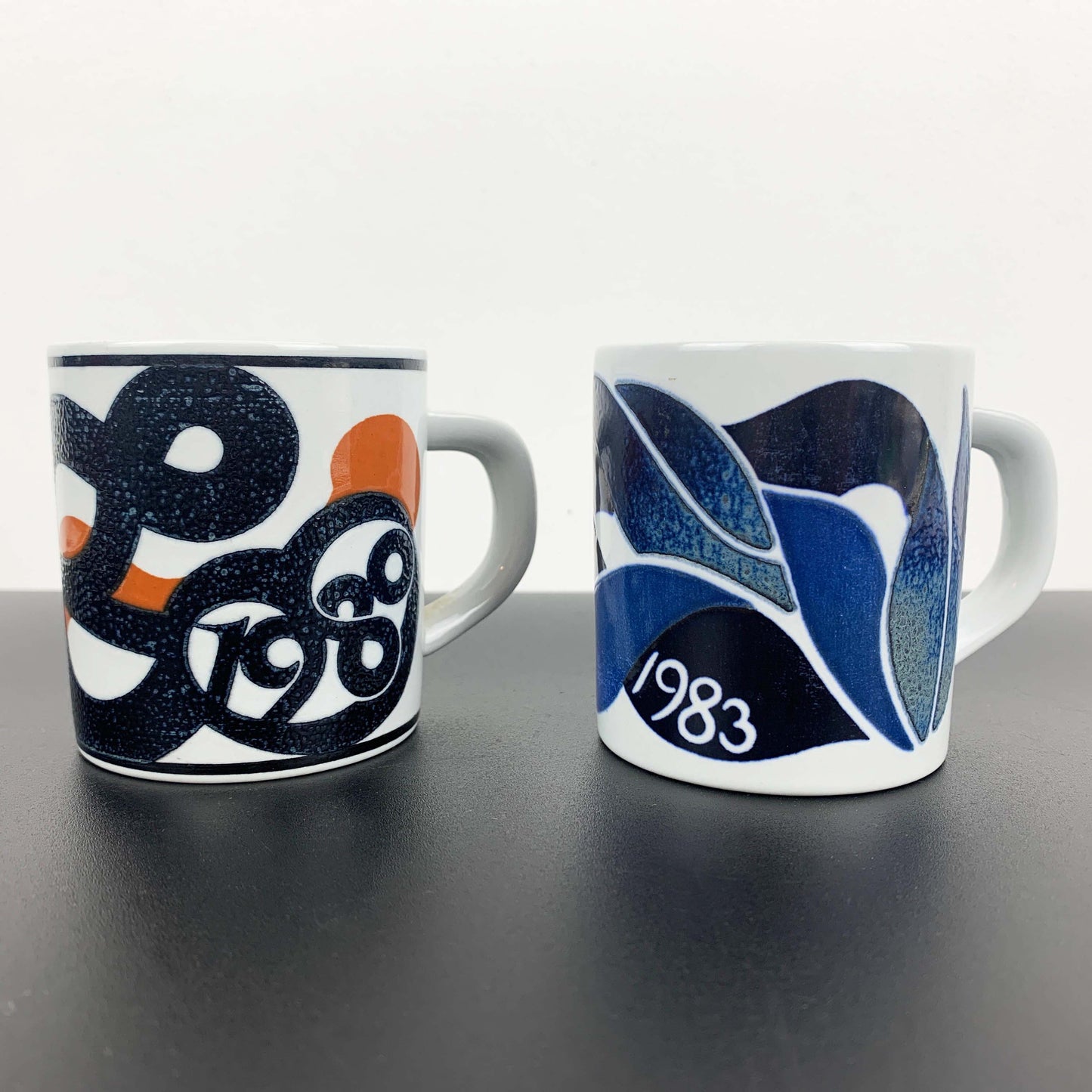 Royal Copenhagen Small Annual Year Mugs