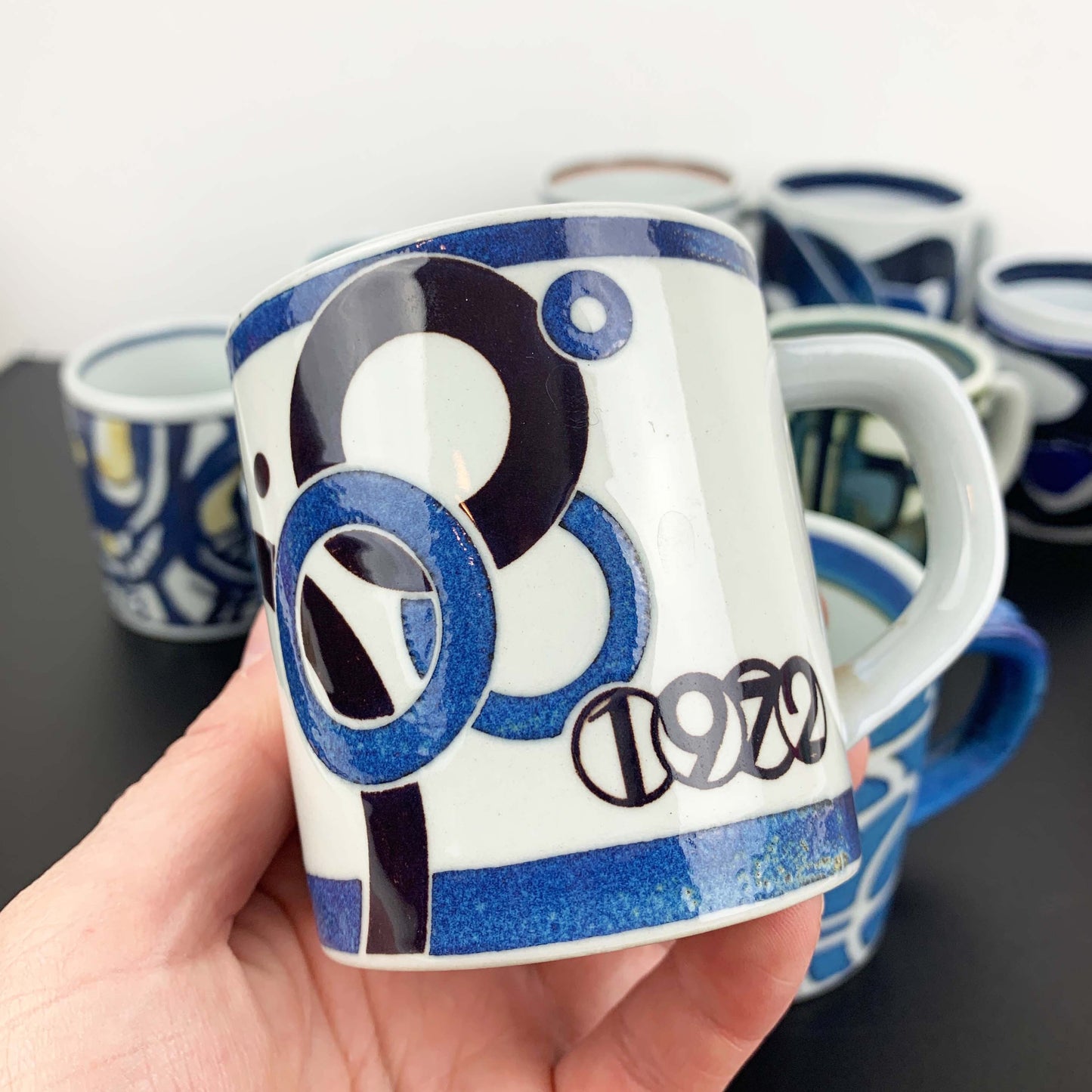 Royal Copenhagen Small Annual Year Mugs
