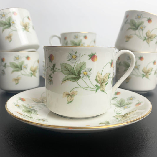 Royal Doulton 'Strawberry Cream' Cup and Saucer Set