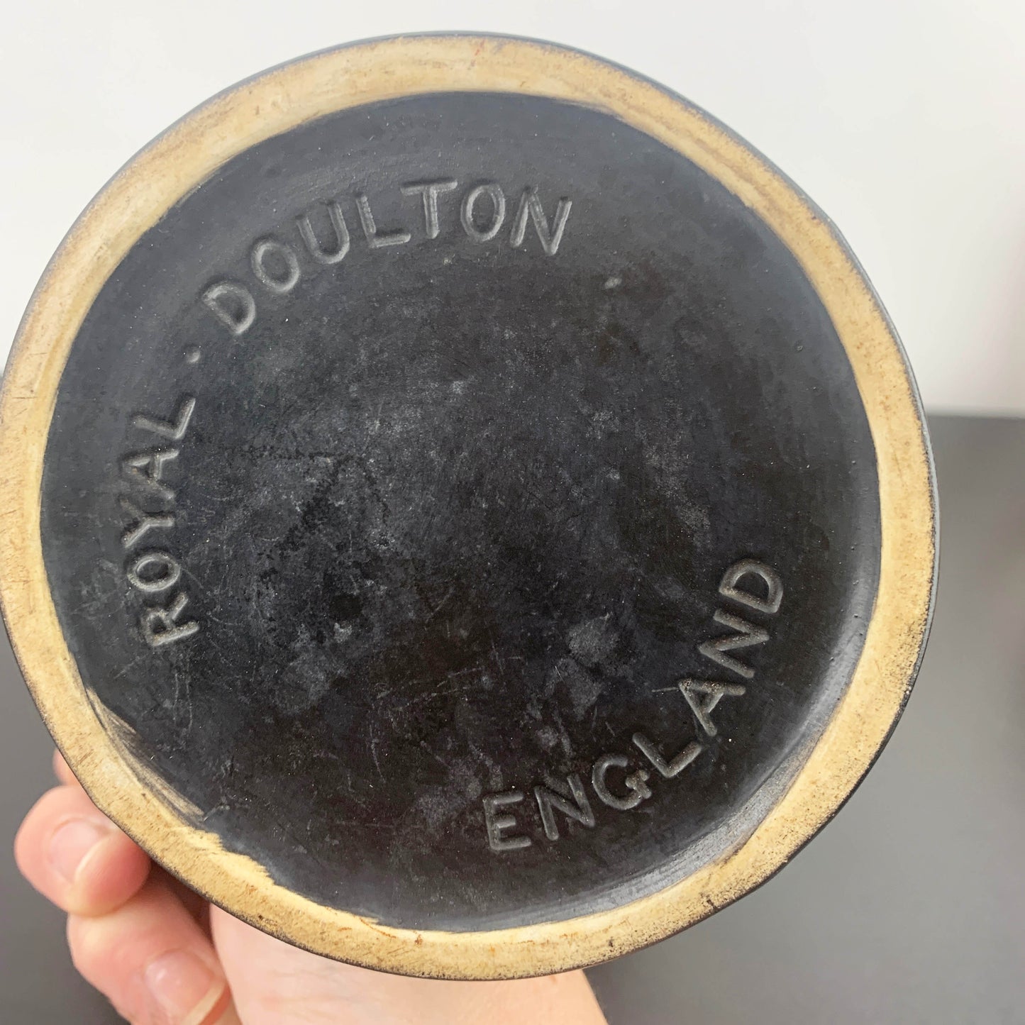 Royal Doulton Leather Look Beer Tankard