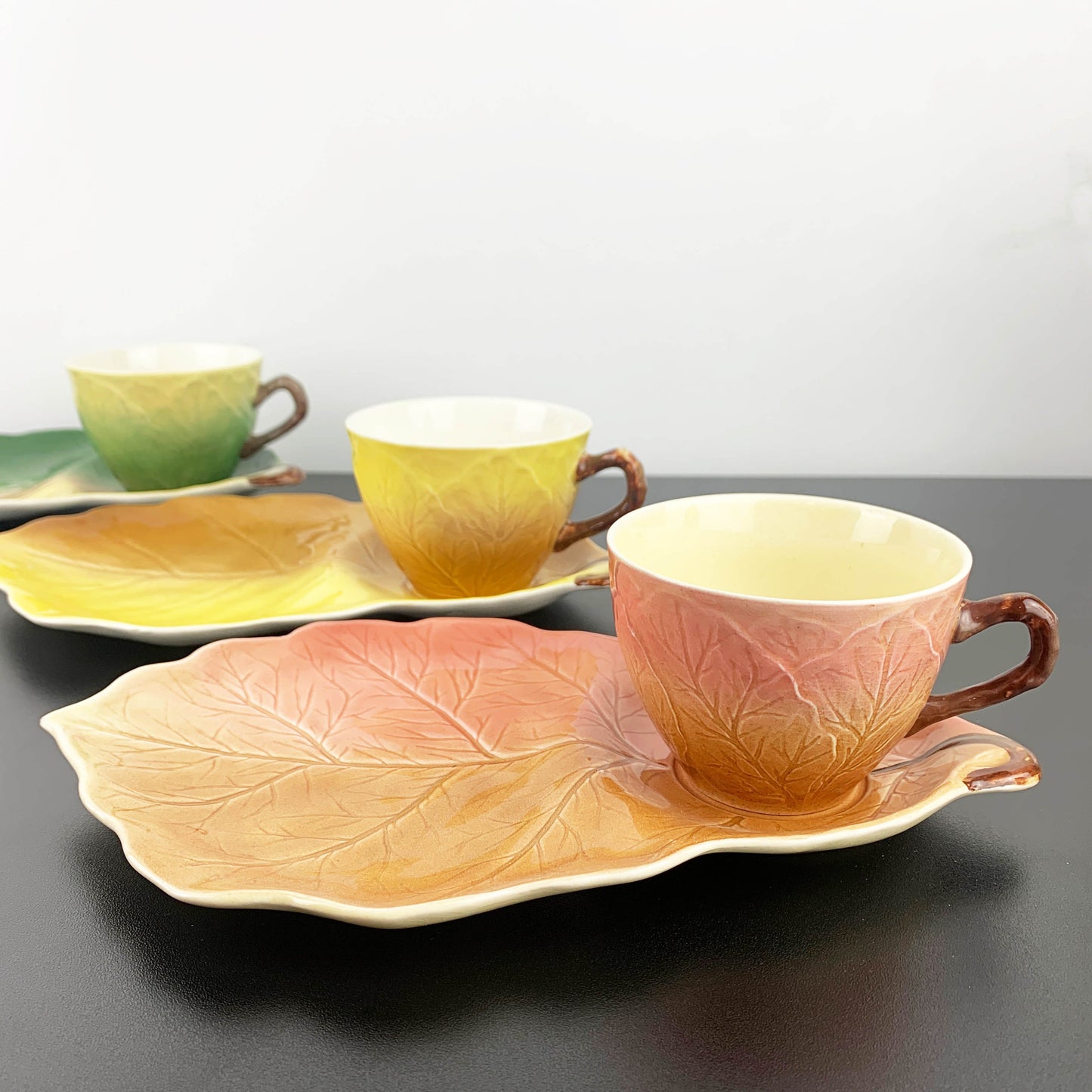 Royal Winton Leaf Tennis Sets