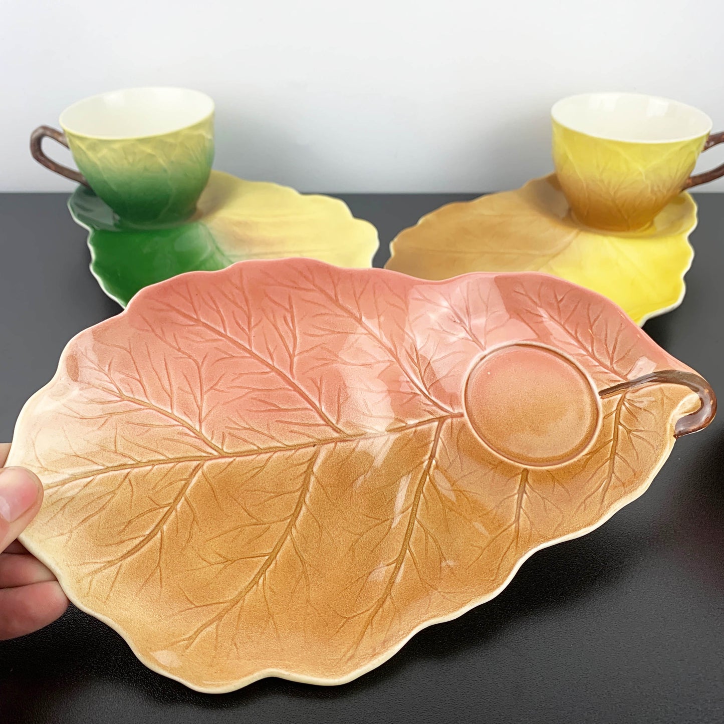 Royal Winton Leaf Tennis Sets