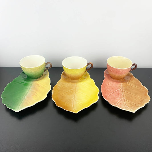 Royal Winton Leaf Tennis Sets