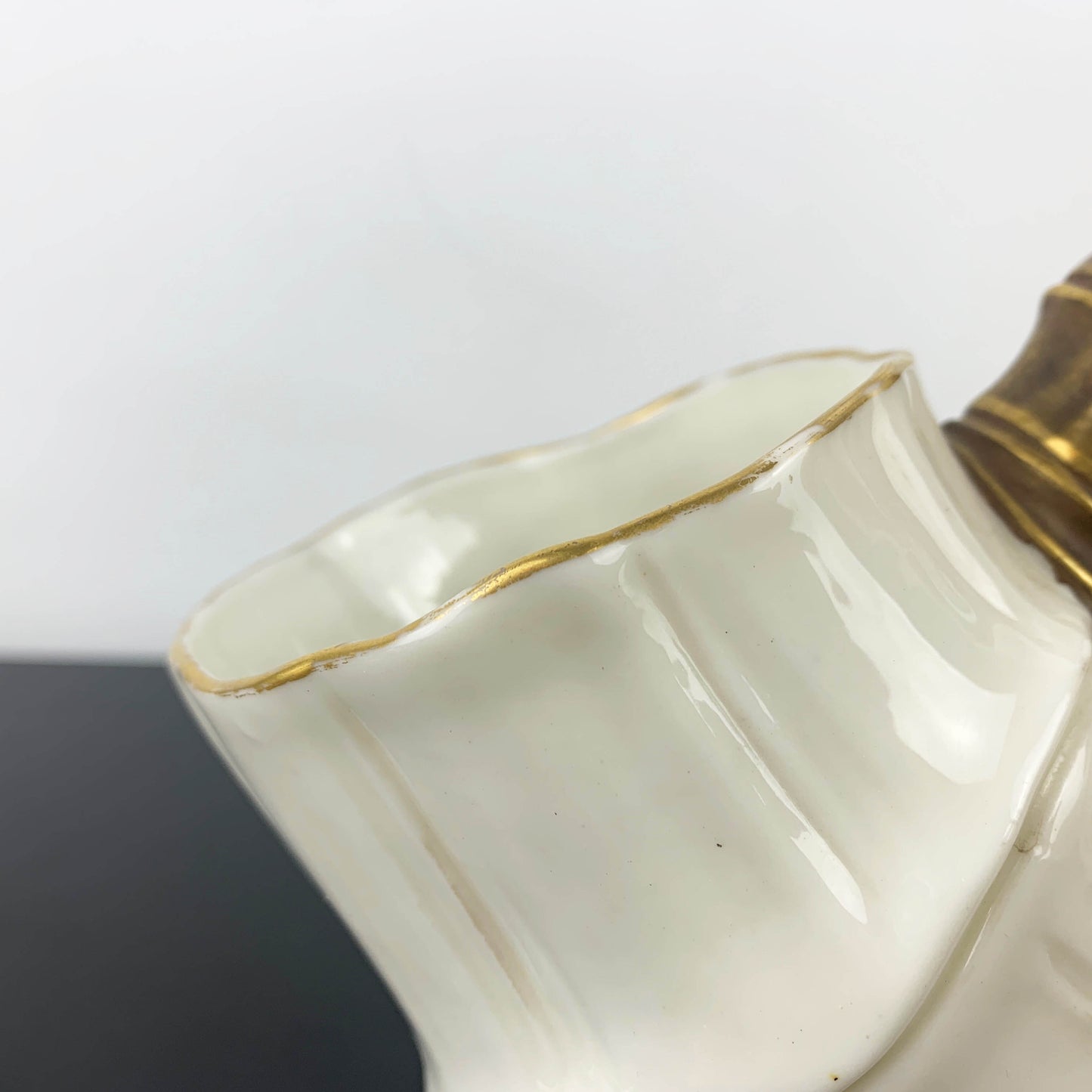 Royal Worcester Double-Ended Bamboo Vase c.1880s