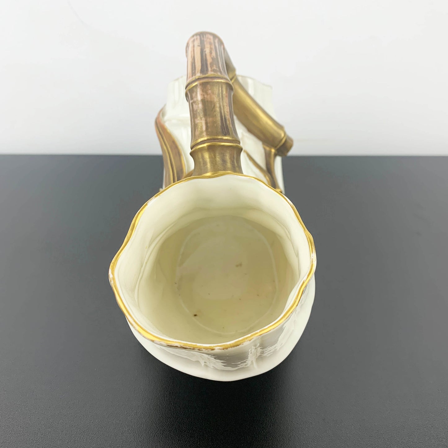 Royal Worcester Double-Ended Bamboo Vase c.1880s