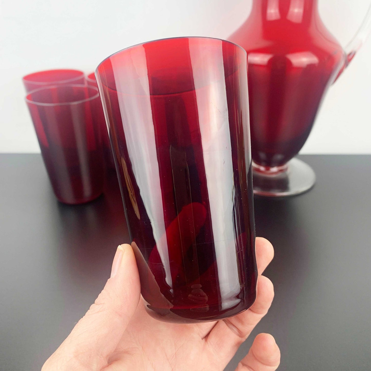 Ruby Red Lemonade and Cocktail Set