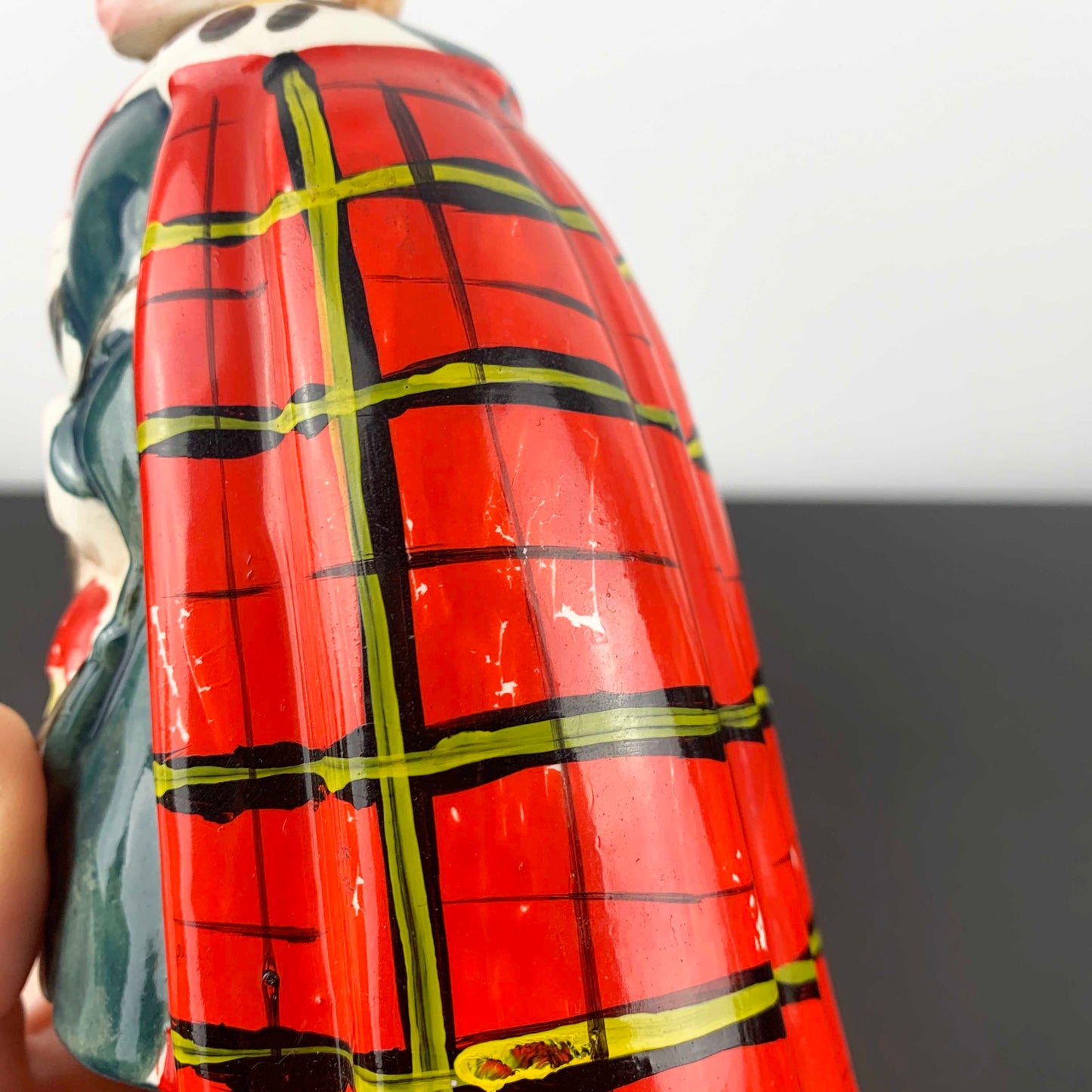 Ceramic Scottish Man Novelty Decanter