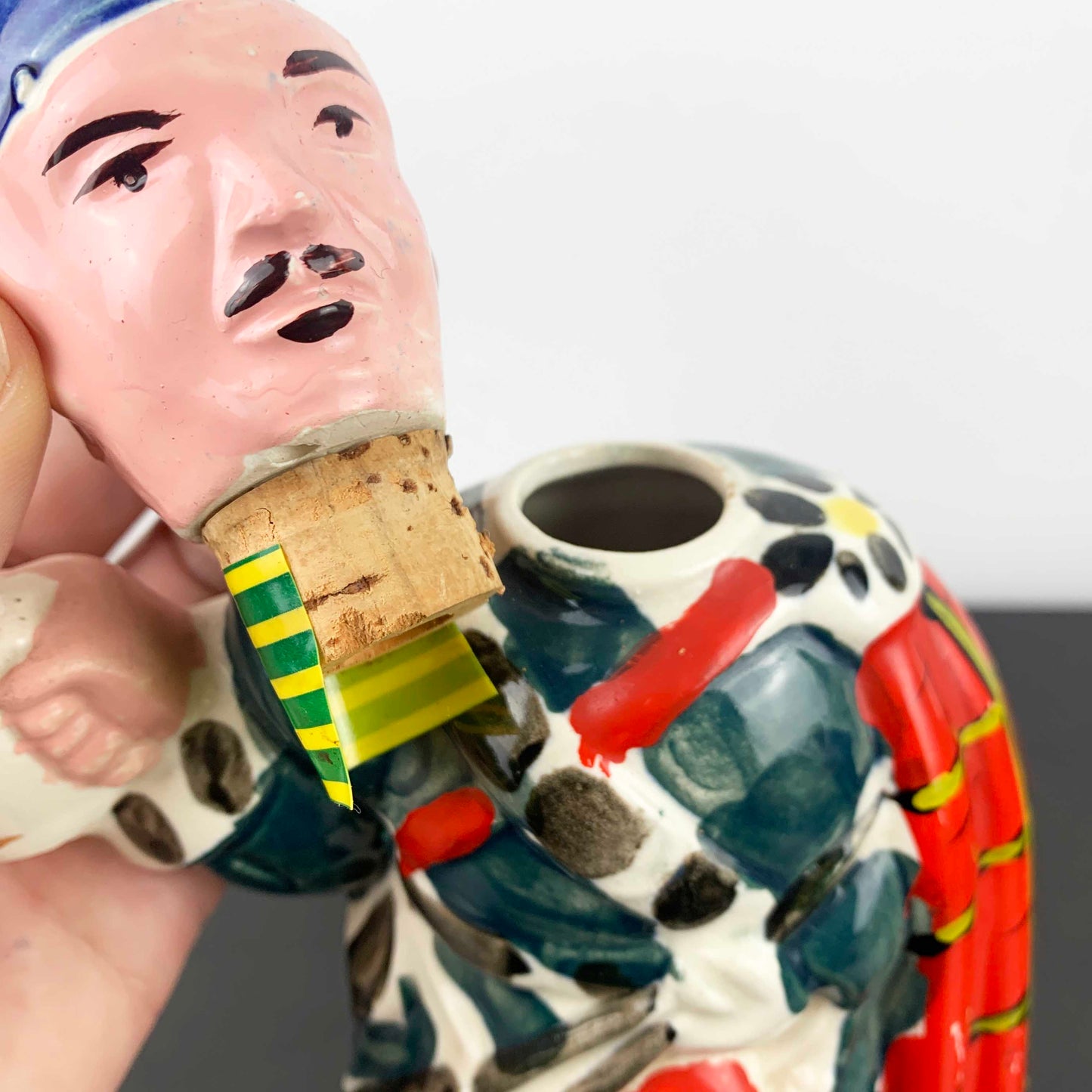 Ceramic Scottish Man Novelty Decanter