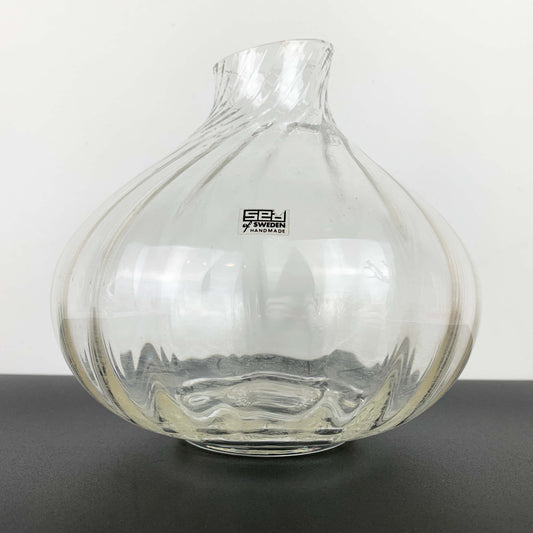 SEA of Sweden Mid Century Swirl Glass Vase