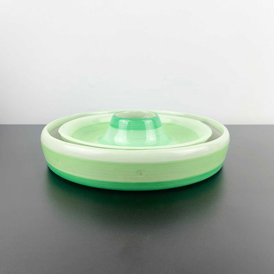 Shelley 'Harmony Ware' art deco ombre flower float bowl centrepiece