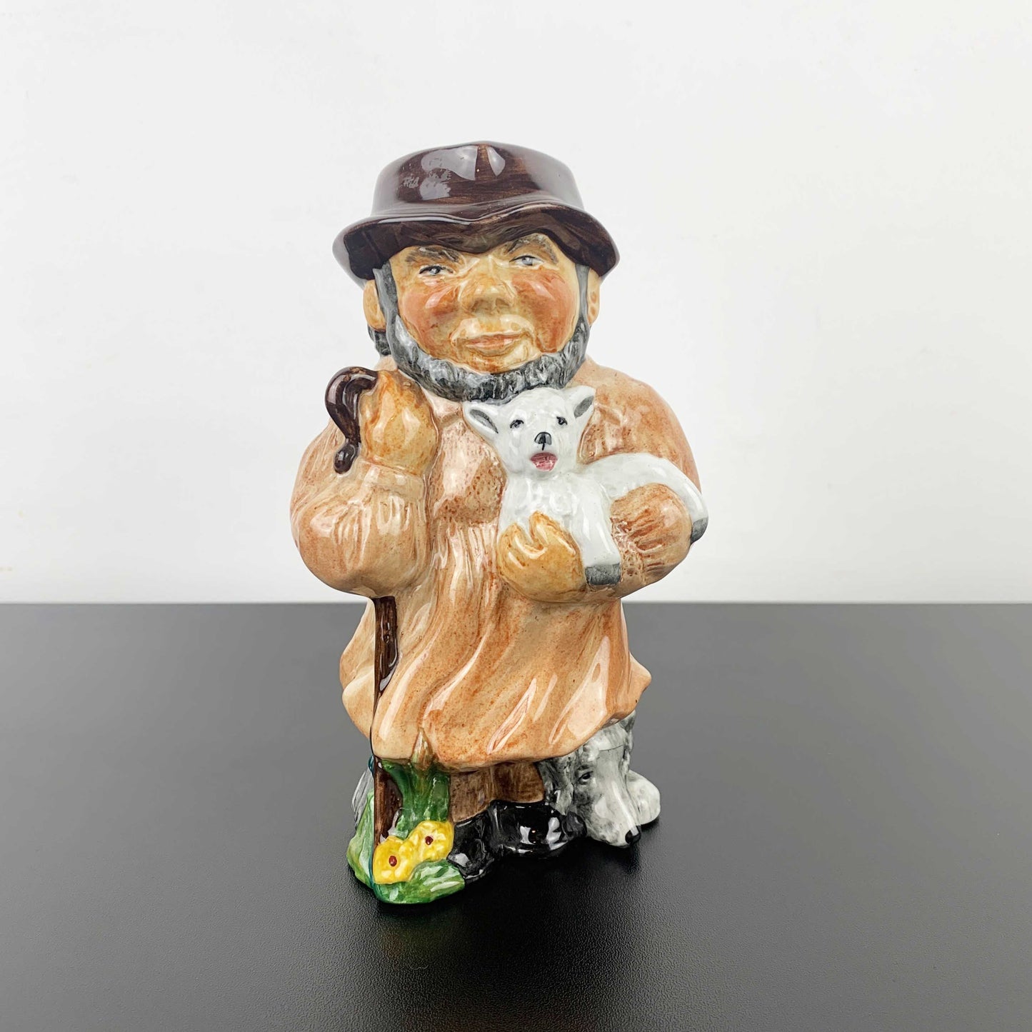 Roy Kirkham Pottery toby jug - The Shepherd