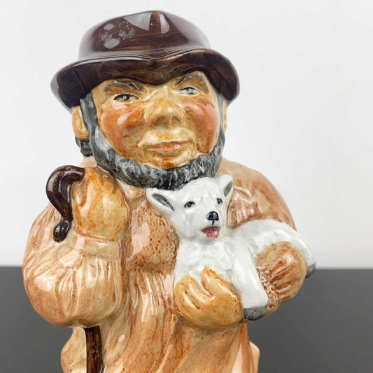 Roy Kirkham Pottery Toby Character Jug 'The Shepherd'