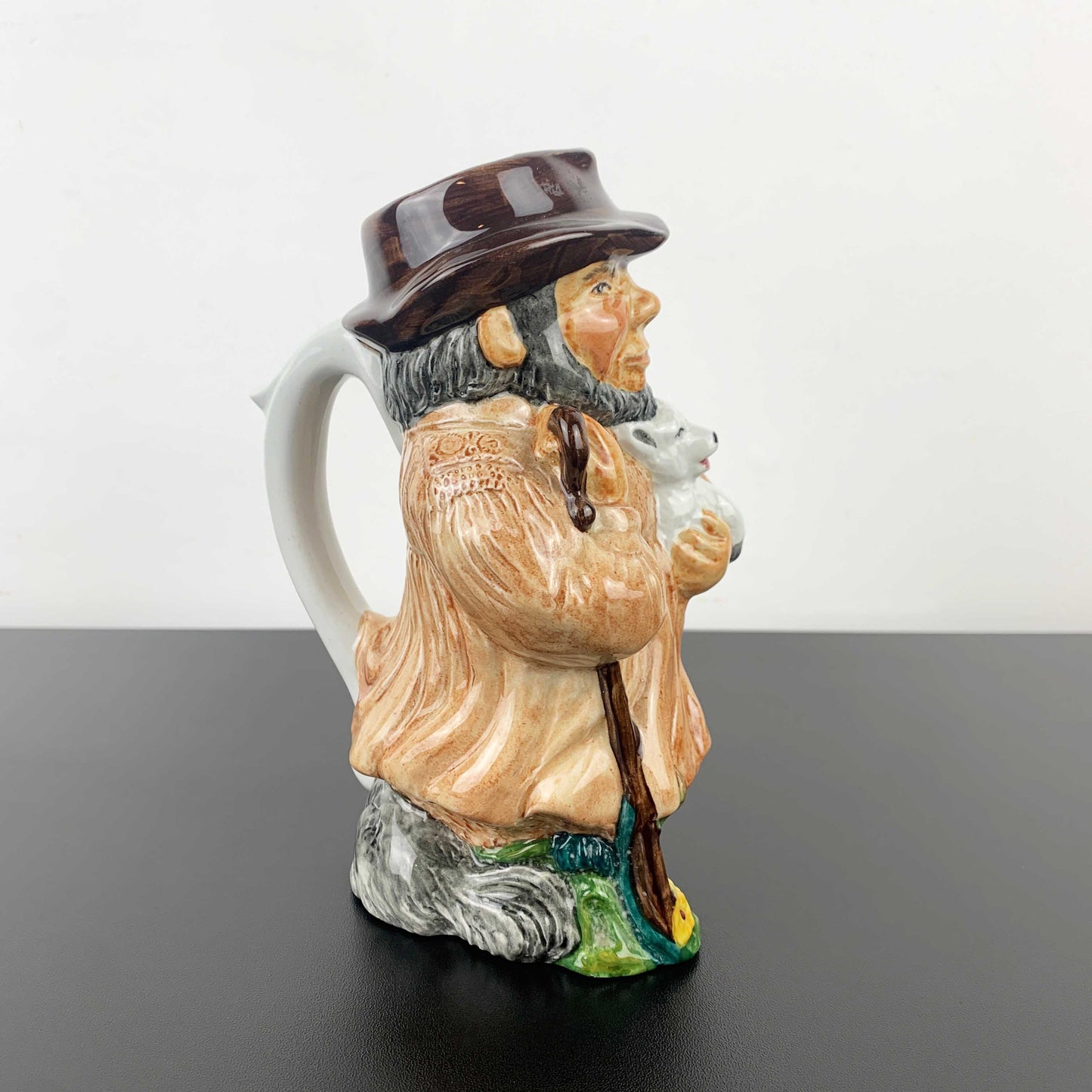 Roy Kirkham Pottery Toby Character Jug 'The Shepherd'