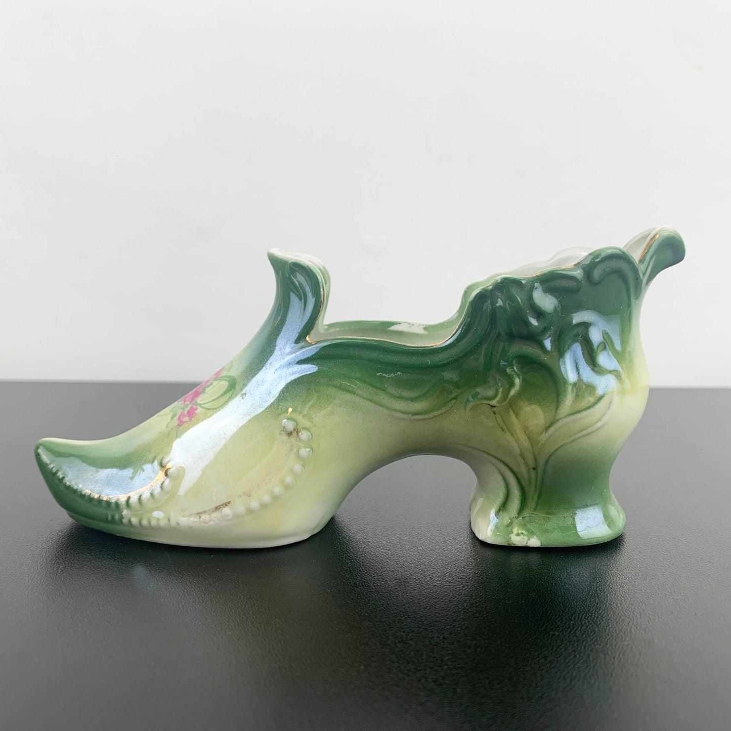 Victorian Porcelain Shoe Ornament