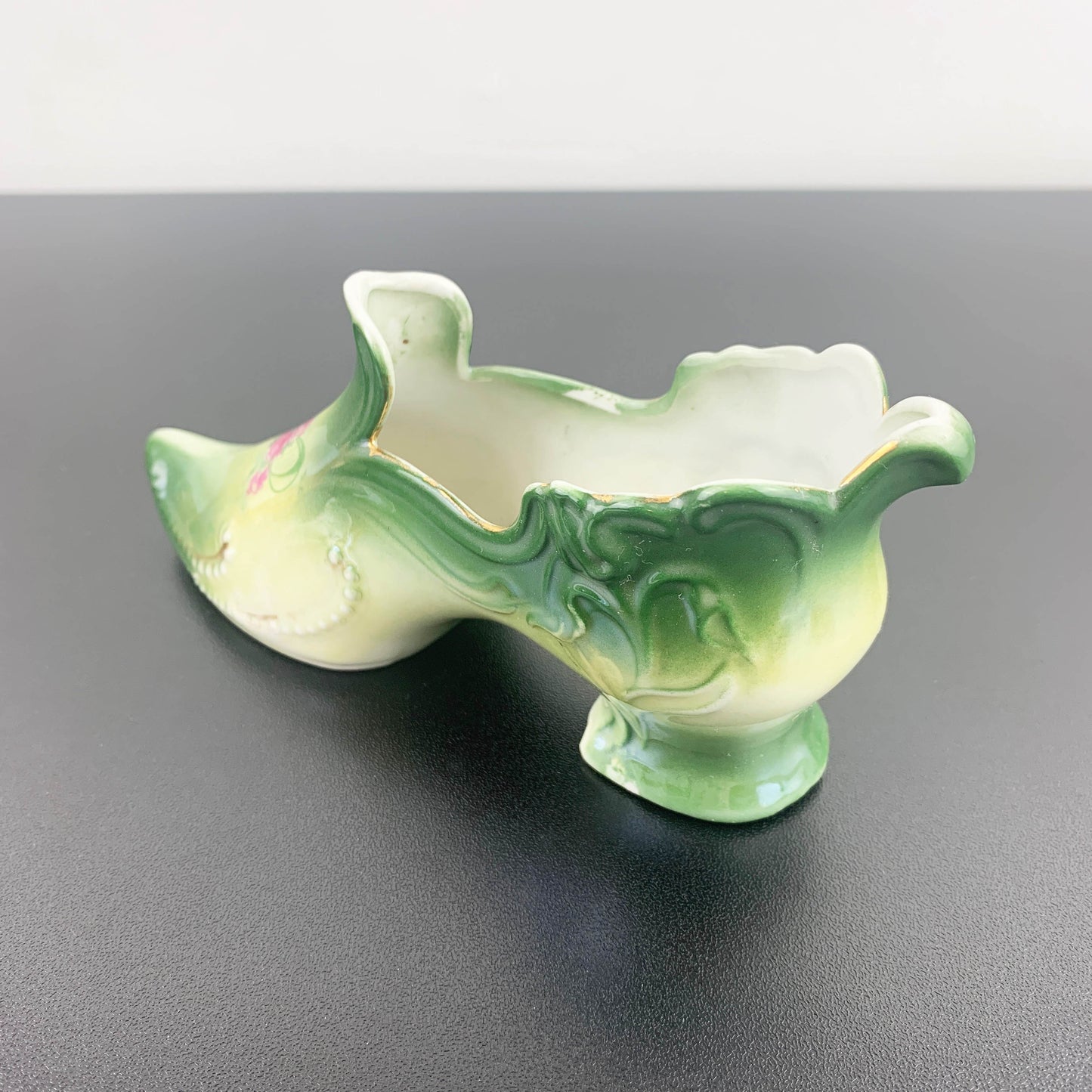 Victorian Porcelain Shoe Ornament