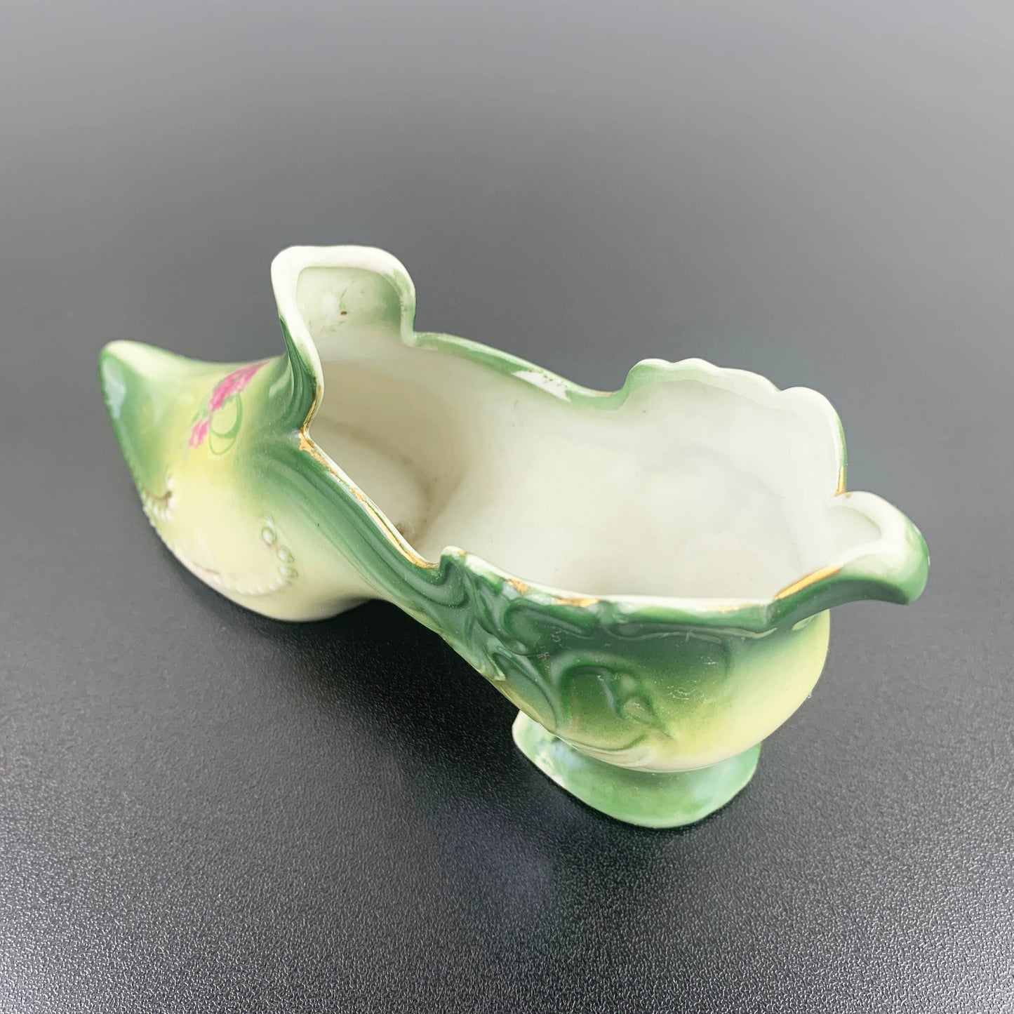 Victorian Porcelain Shoe Ornament