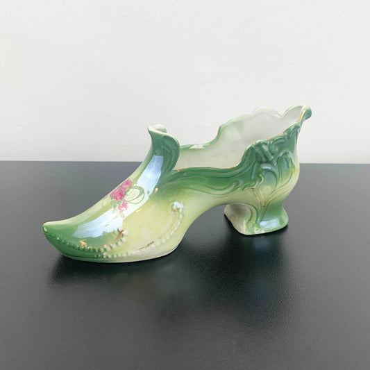 Victorian Porcelain Shoe Ornament