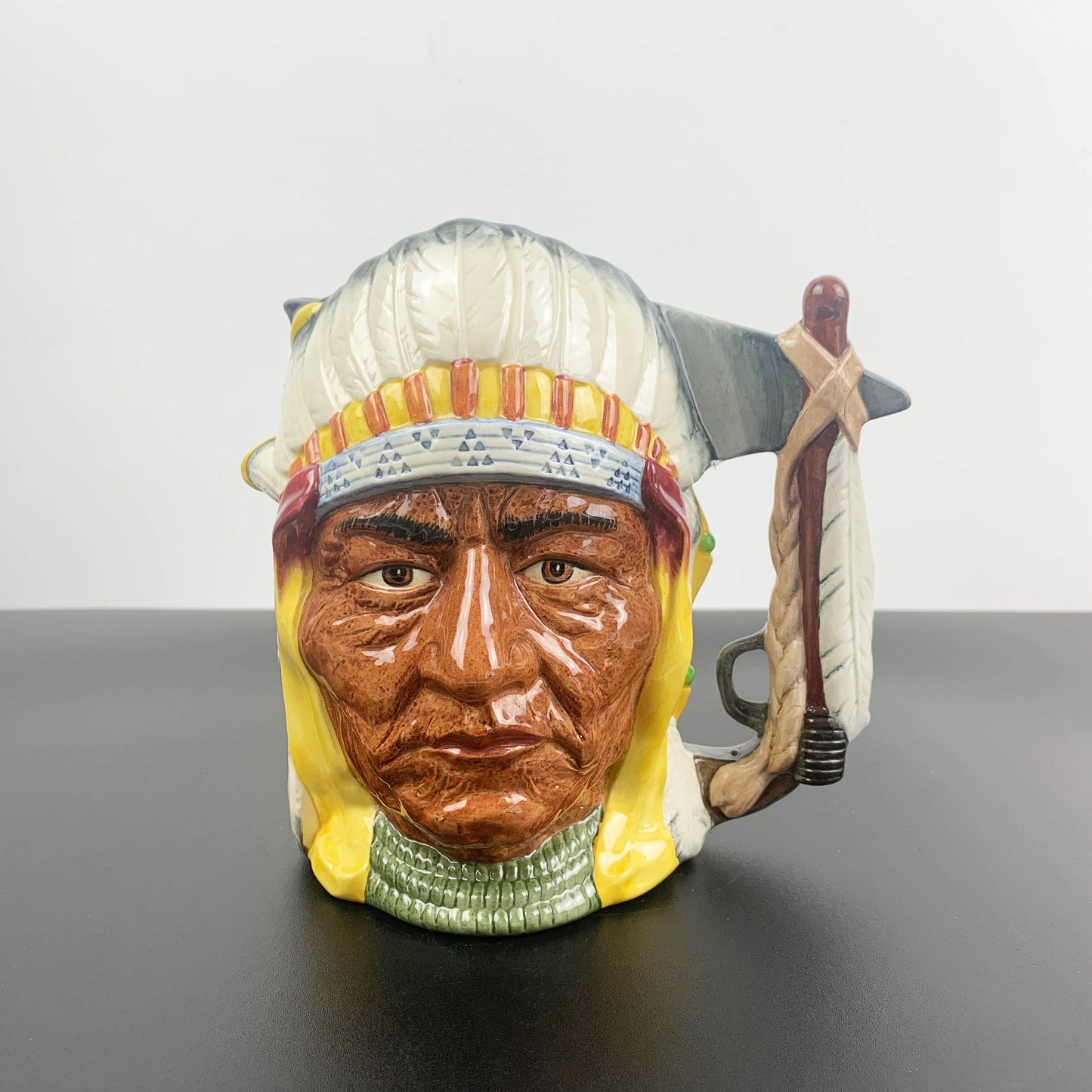 Royal Doulton Double Sided Character Jug 'The Battle of Little Big Horn'