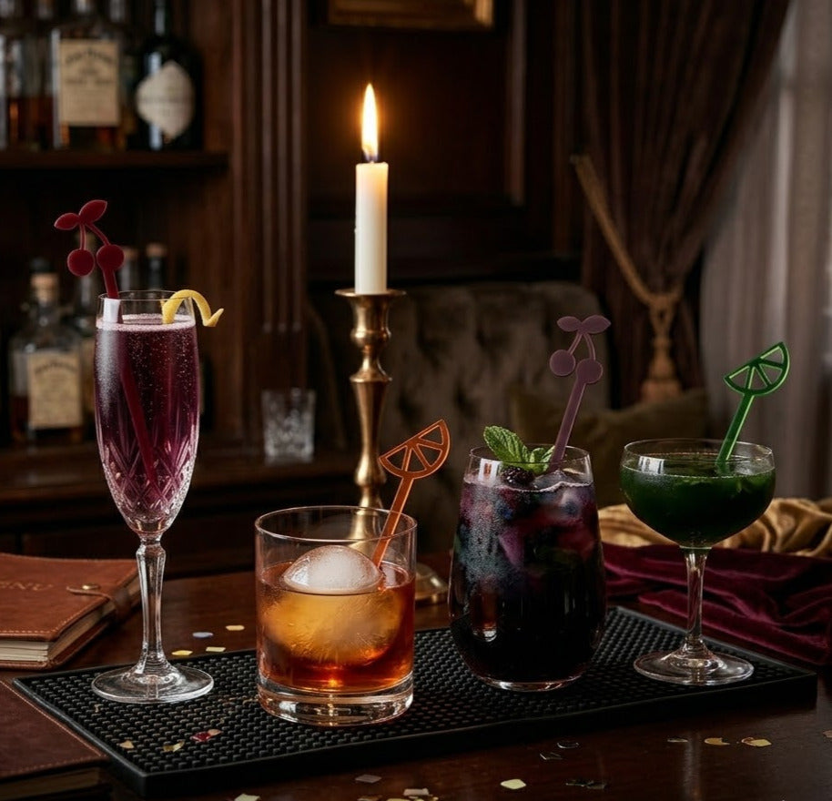 Cherry Drink Stirrers
