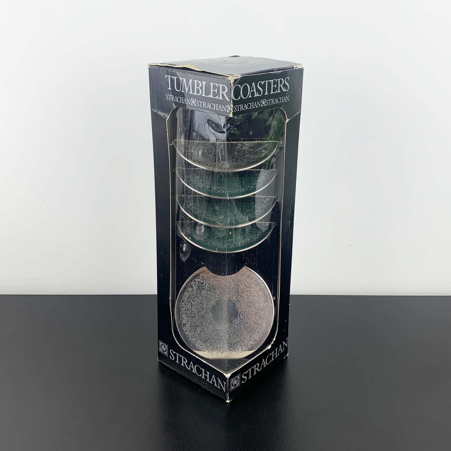 Strachan Australia Silver Plated Coaster - Boxed Set