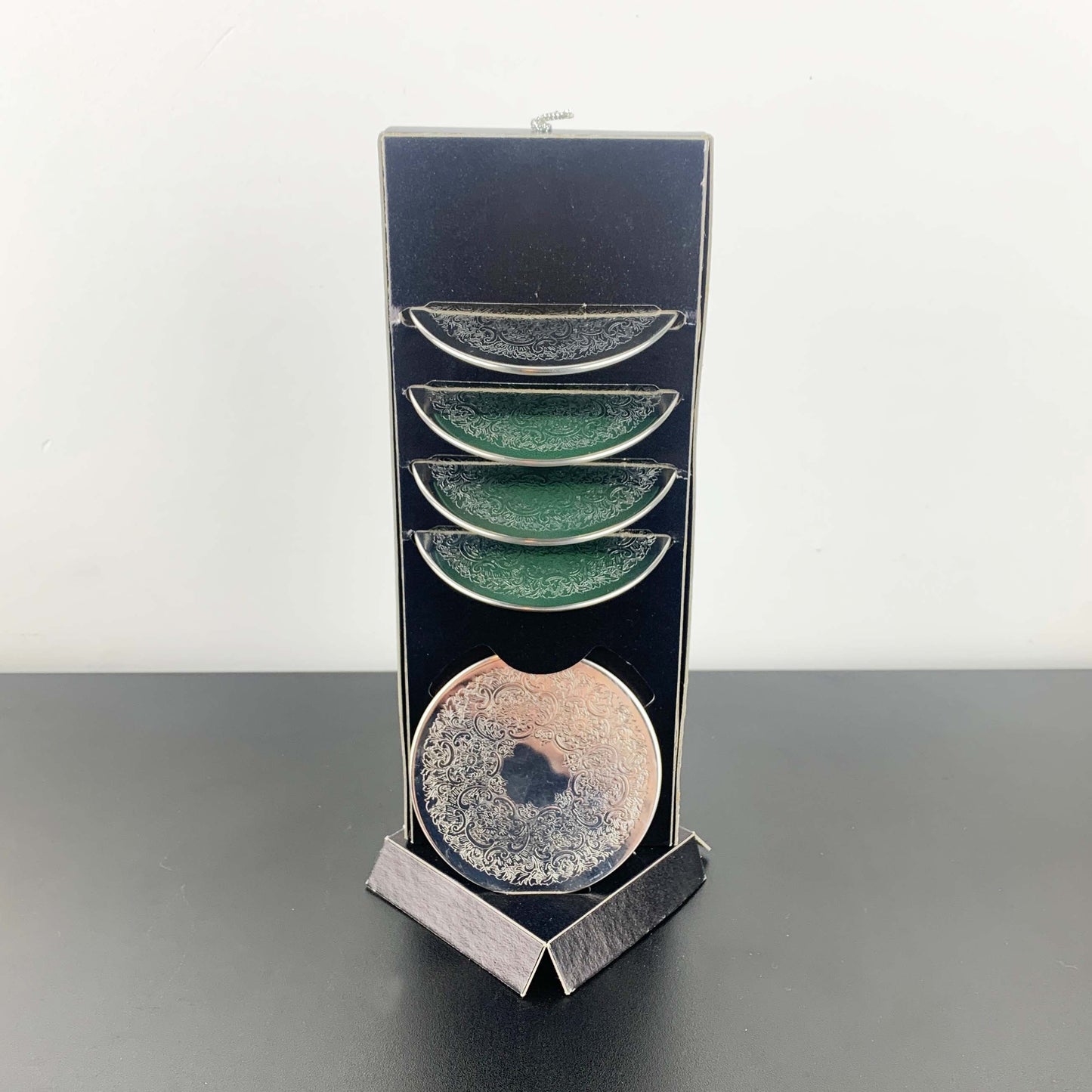 Strachan Australia Silver Plated Coaster - Boxed Set