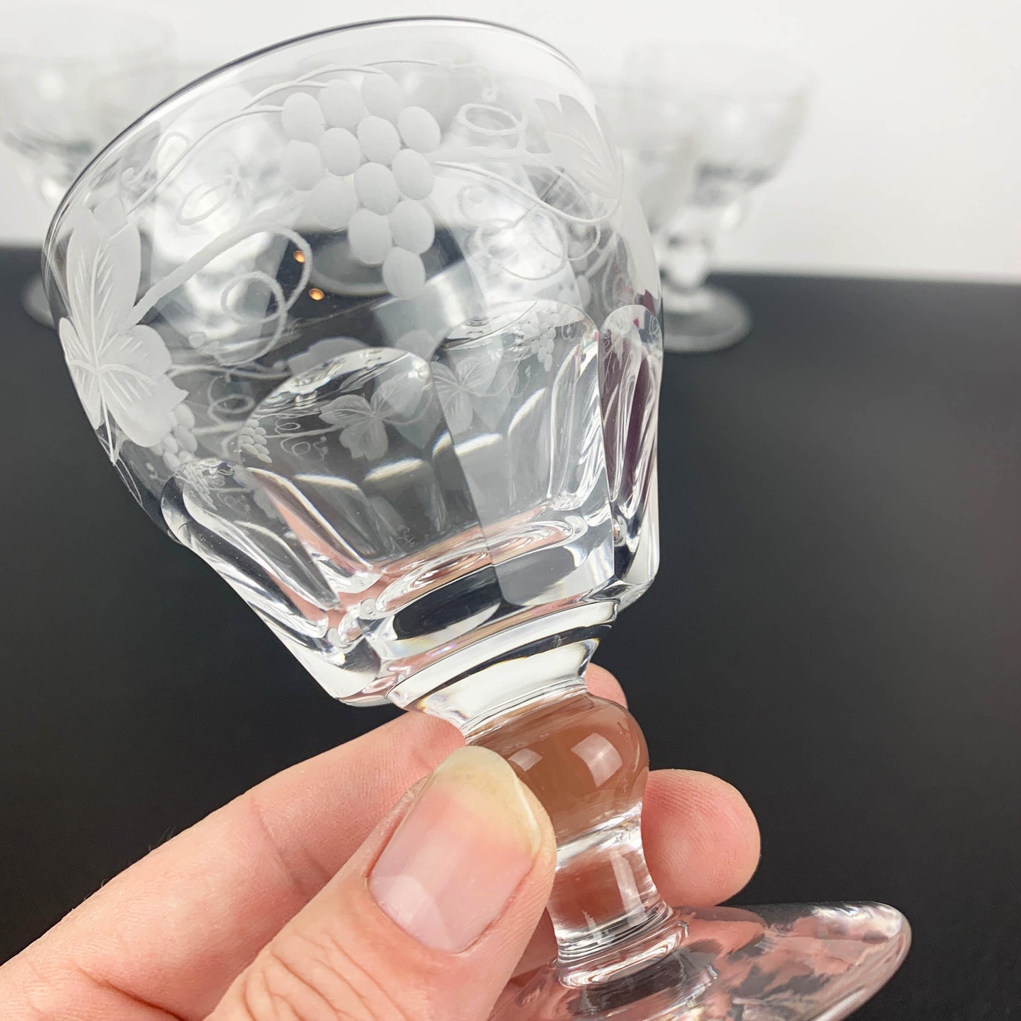 Stuart Crystal 'Audley' Liqueur and Aperitif Glass Set