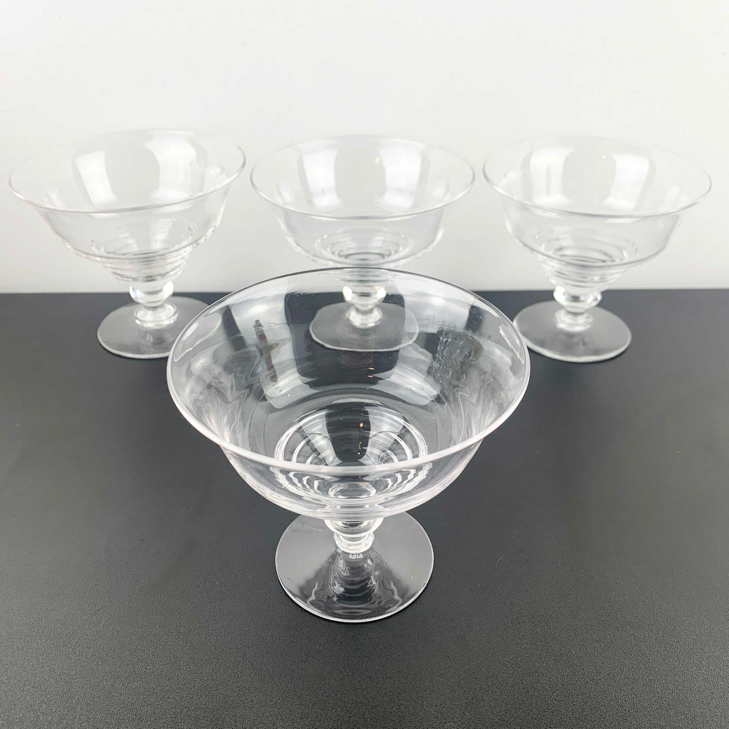 Stuart Crystal Stratford Ring Dessert Bowl Set