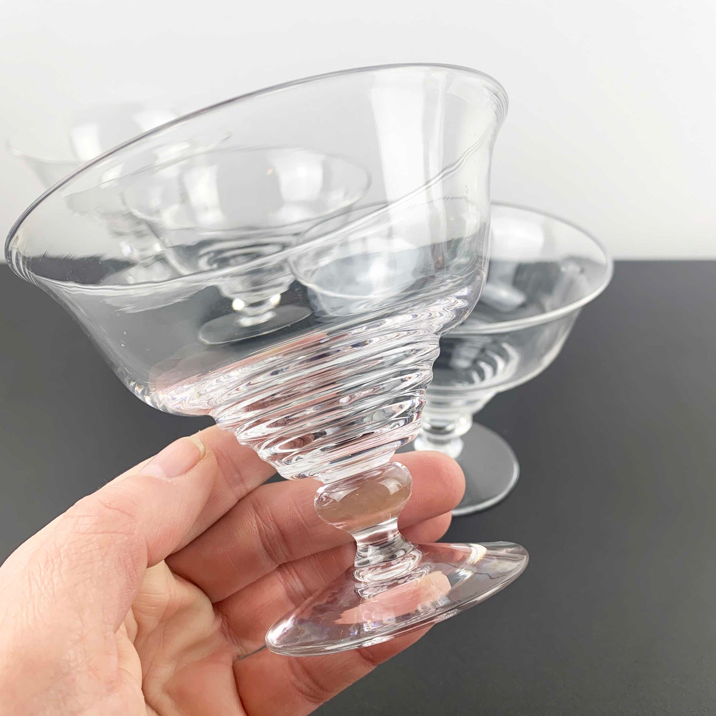 Stuart Crystal Stratford Ring Dessert Bowl Set