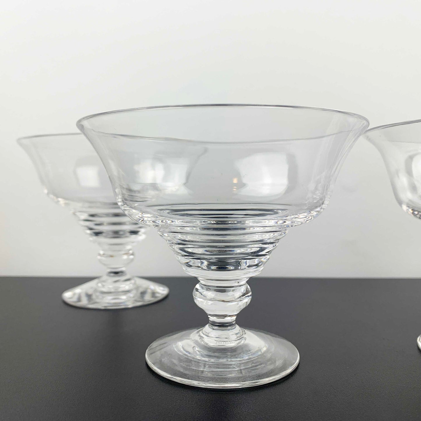Stuart Crystal Stratford Ring Dessert Bowl Set