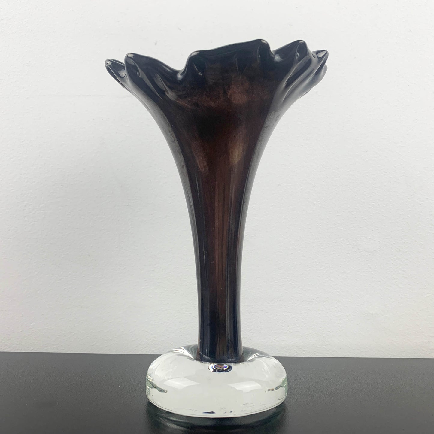 Studiolasi Finland Freeform Art Glass Bud Vase